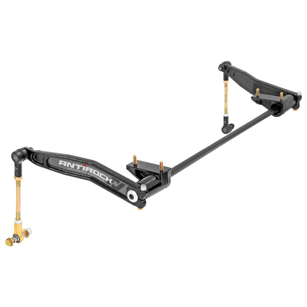 RockJock Antirock Front Sway Bar Kit .850 In. Bar for 20-23 Jeep Gladiator JT