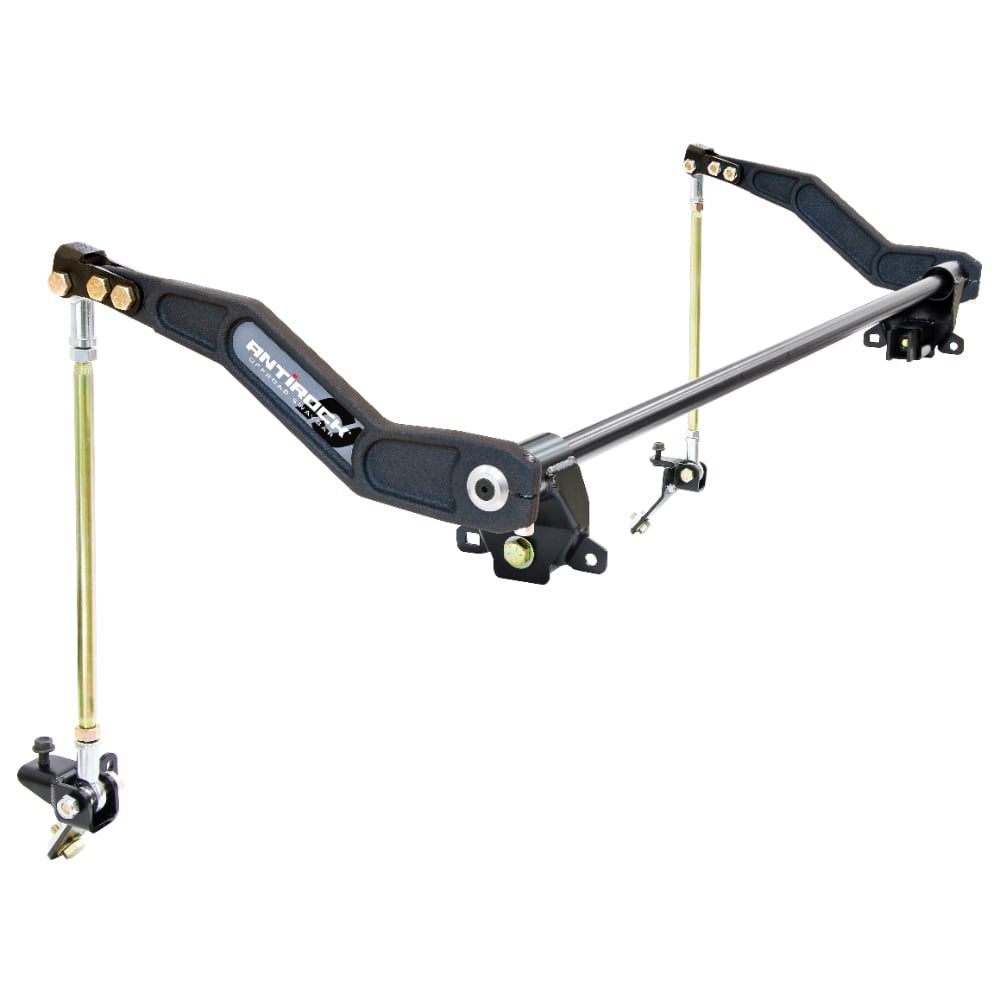 RockJock Antirock Rear Sway Bar Kit 1 1 and 8 In. Bar for 20-23 Jeep JT Gladiator