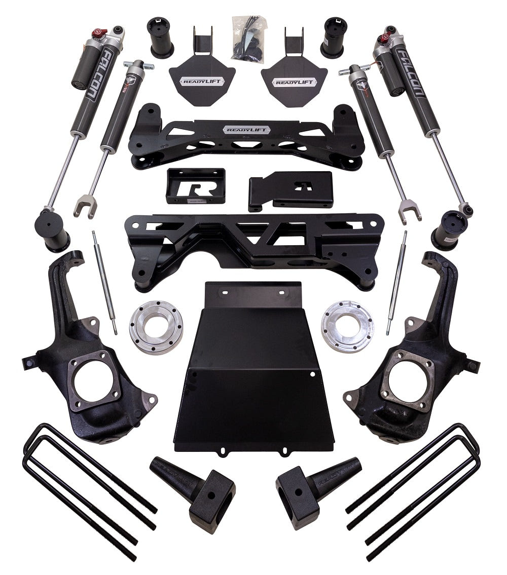 ReadyLift 5-6" MAX 2.1 Suspension System with Falcon 2.1 Shocks for 11-19 GM 2500HD and 3500