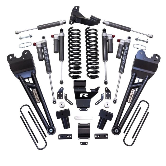 ReadyLift 4" Coil Spring Suspension System with Falcon MAX3.3 Shocks for 23-24 Ford 6.7L Powerstroke