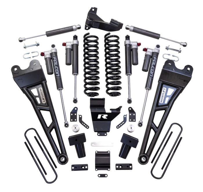 ReadyLift 4" Coil Spring Suspension System with Falcon MAX3.3 Shocks for 17-22 Ford 6.7L Powerstroke