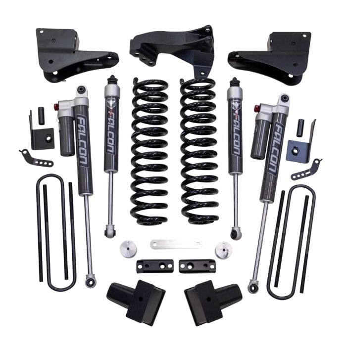 ReadyLift 4" Coil Spring Suspension System with Falcon MAX3.3 Shocks for 23-24 Ford 6.7L Powerstroke