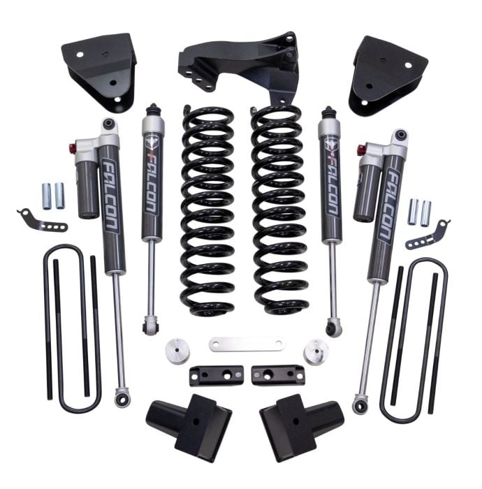 ReadyLift 4" Coil Spring Suspension System with Falcon MAX3.3 Shocks for 17-22 Ford 6.7L Powerstroke