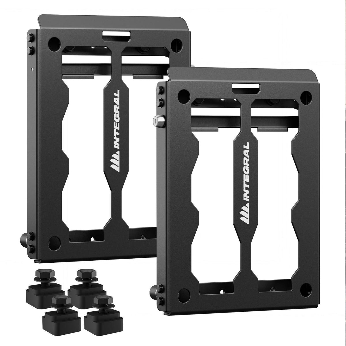 Integral Trucks Half Panel Kit for OEM Mopar Bedside Utility Rails installed on a 2019-2026 Ram 1500