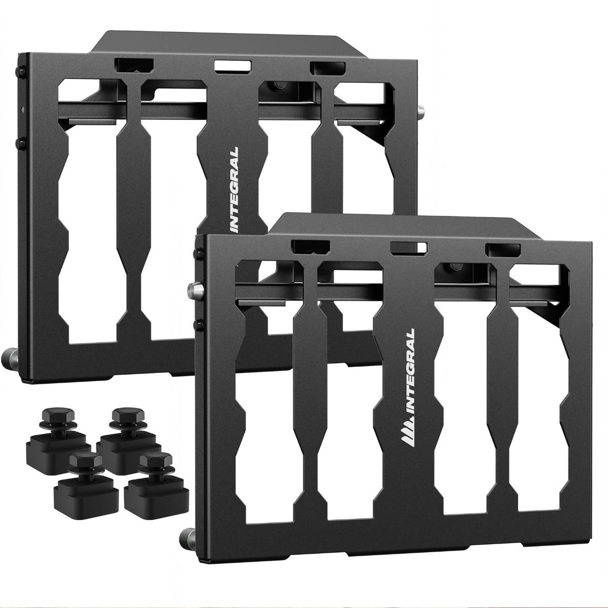 Integral Trucks Full Panel Kit for OEM Mopar Bedside Utility Rails installed on a 2019-2026 Ram 1500