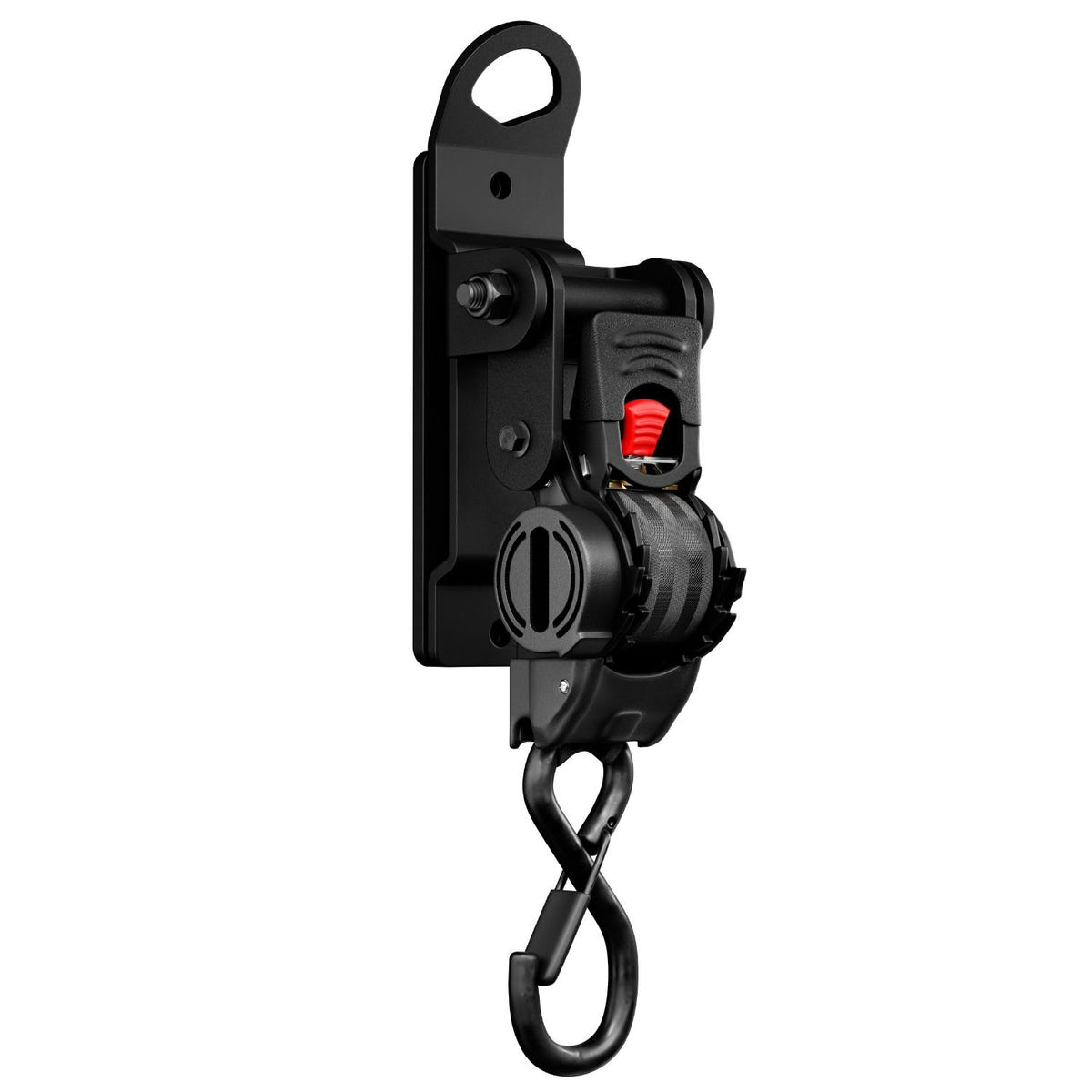 Built-in retractable cargo strap for 2019-2026 Ram 3500 truck bed