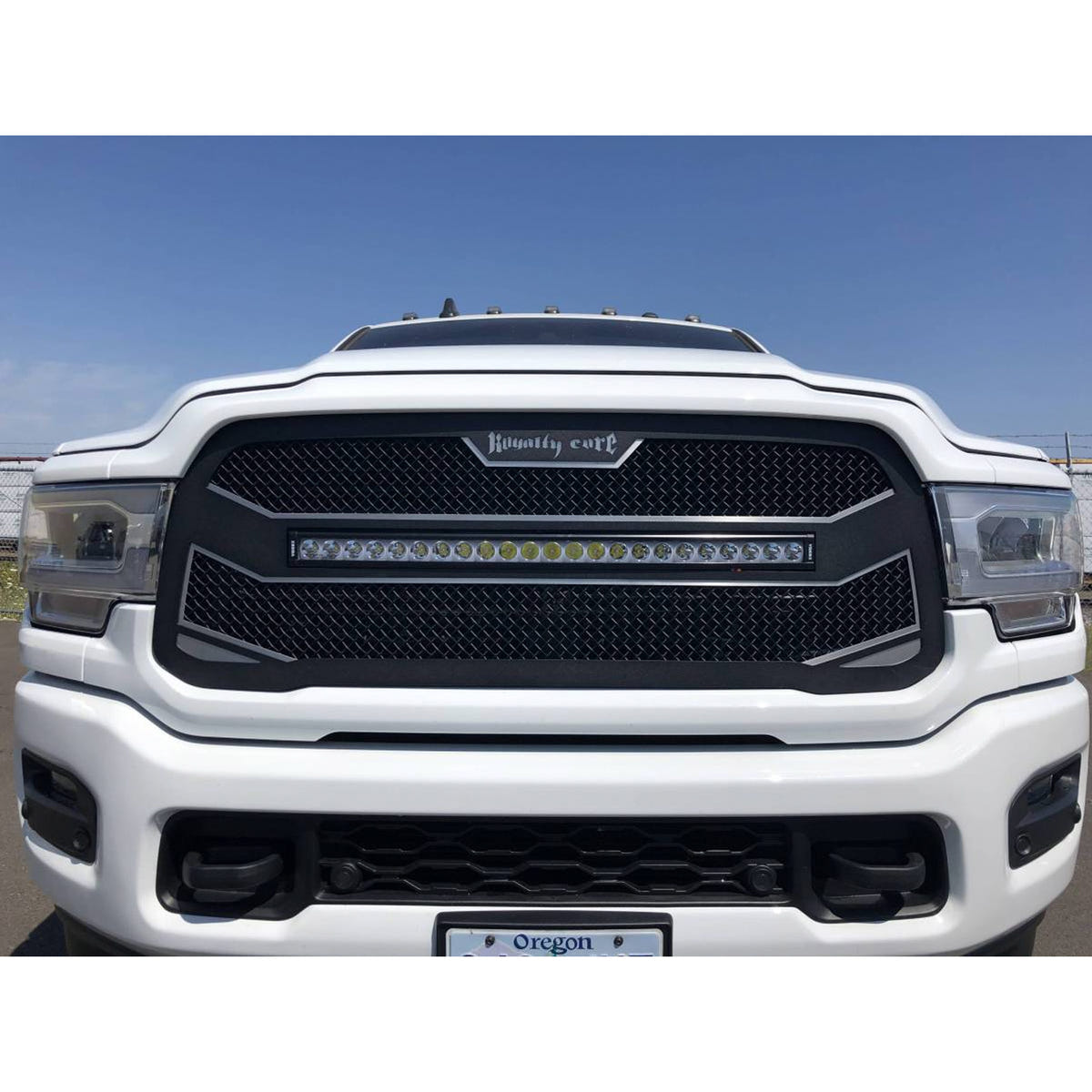 Royalty Core RC4X Layered 30" Curved LED Grille for 19-24 Dodge Ram 6.7L Cummins