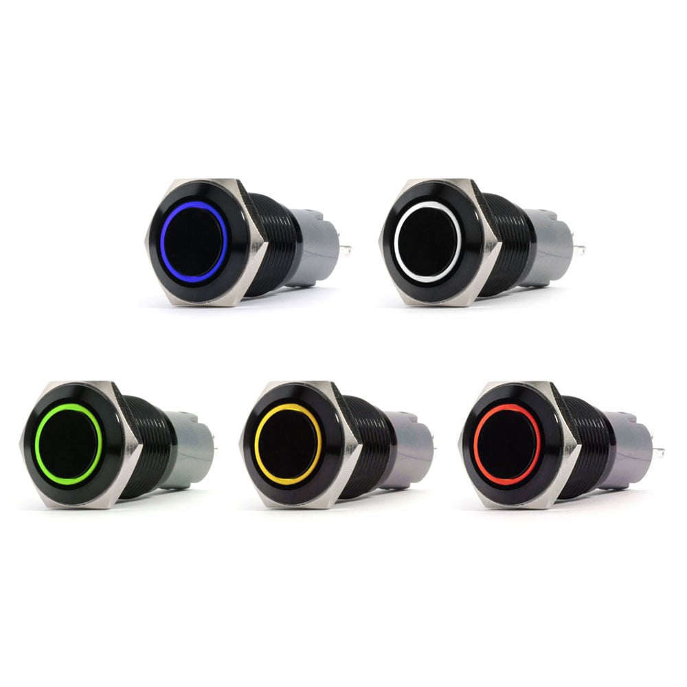 Race Sport Lighting 19mm 2-Position On and Off Pre-Wired Switch