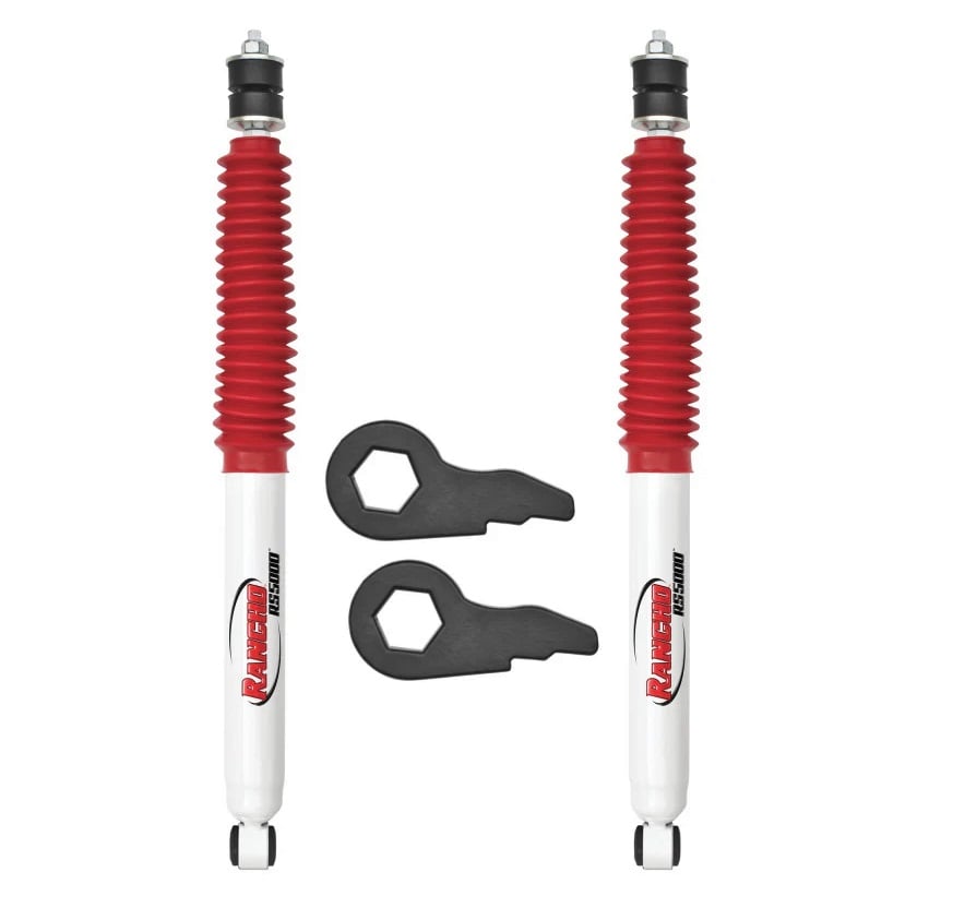 Rancho Suspension Level It 2.0 Suspension Leveling Kit for 20-23 GM 6.6L Duramax 2500HD and 3500