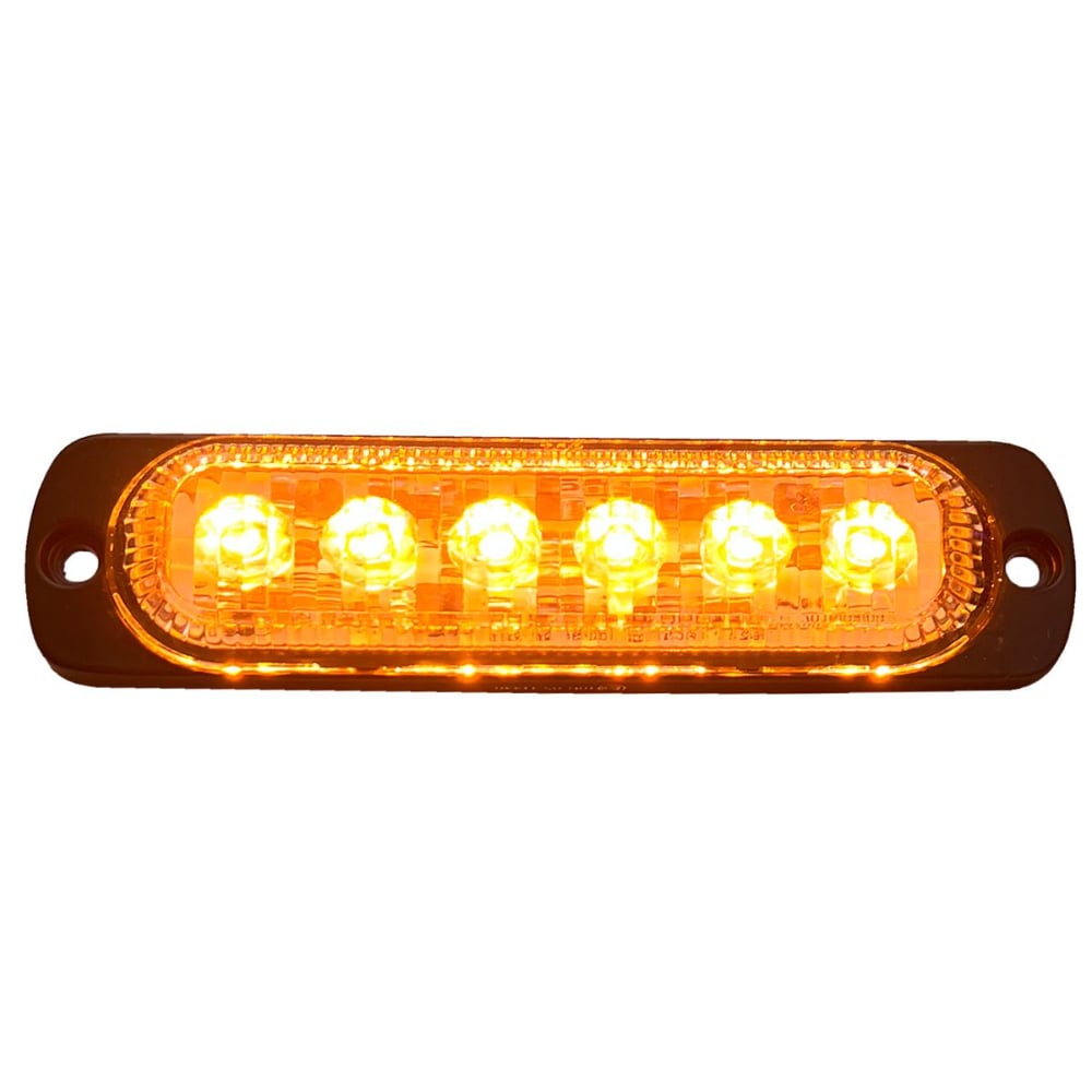 Race Sport Lighting Ultra Slim 6-LED Flush Mount for 19-Flash Strobe Light