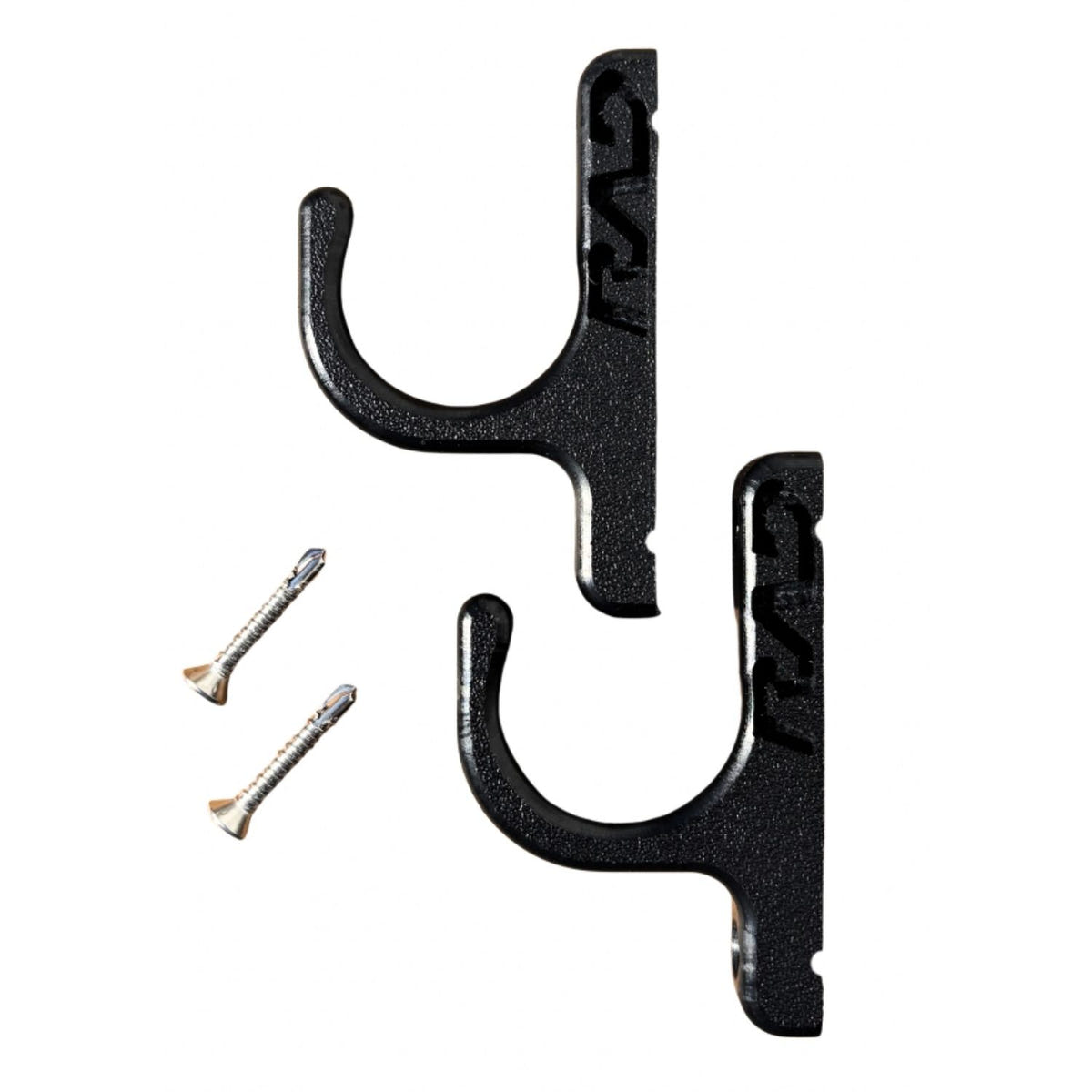 RAD Truck Straps Grabber Mounts with Self-Tapping Hardware CNC Steel Storage Brackets Made in USA