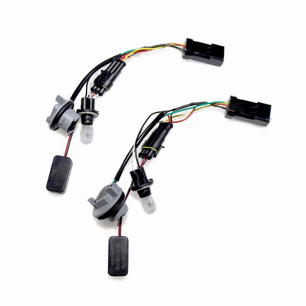 Alpharex Pro Series LED Tail Lights to AlphaRex Tail Lights Converters for 13-18 Ram 2500 and 3500