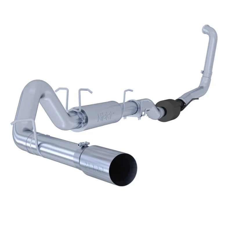 MBRP 4" Armor Pro Turbo Back T304 Stainless Exhaust System with Muffler for 03-07 Ford 6.0L Powerstroke