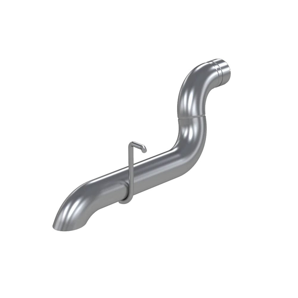 MBRP Armor Plus DPF-Back 3-Inch T409 Exhaust with Turndown for 20-23 Jeep Wrangler JL 3.0L EcoDiesel