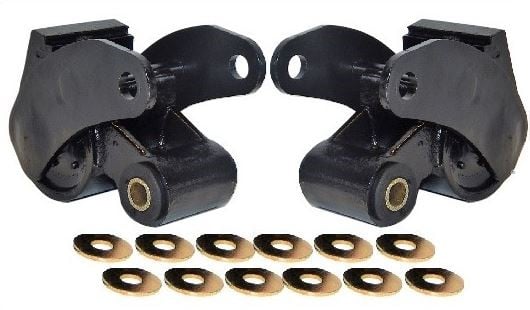 Sulastic Rubber Springs / Shackles 01 20 6.6L GM 2500/3500 HD