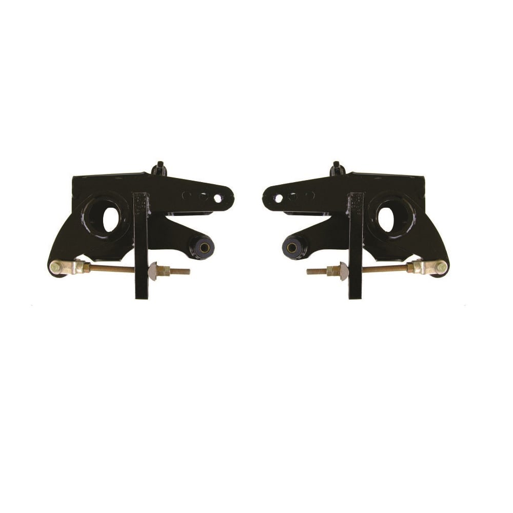 Sulastic Rear Leaf Spring Shackles for 17-23 Ford Cab &amp; Chassis F-450 and F-550