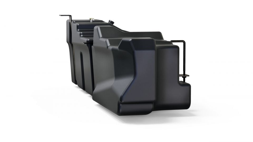 S&amp;B 56 Gallon Replacement Fuel Tank for 11-16 6.7L Ford Powerstroke Crew Cab Short Bed