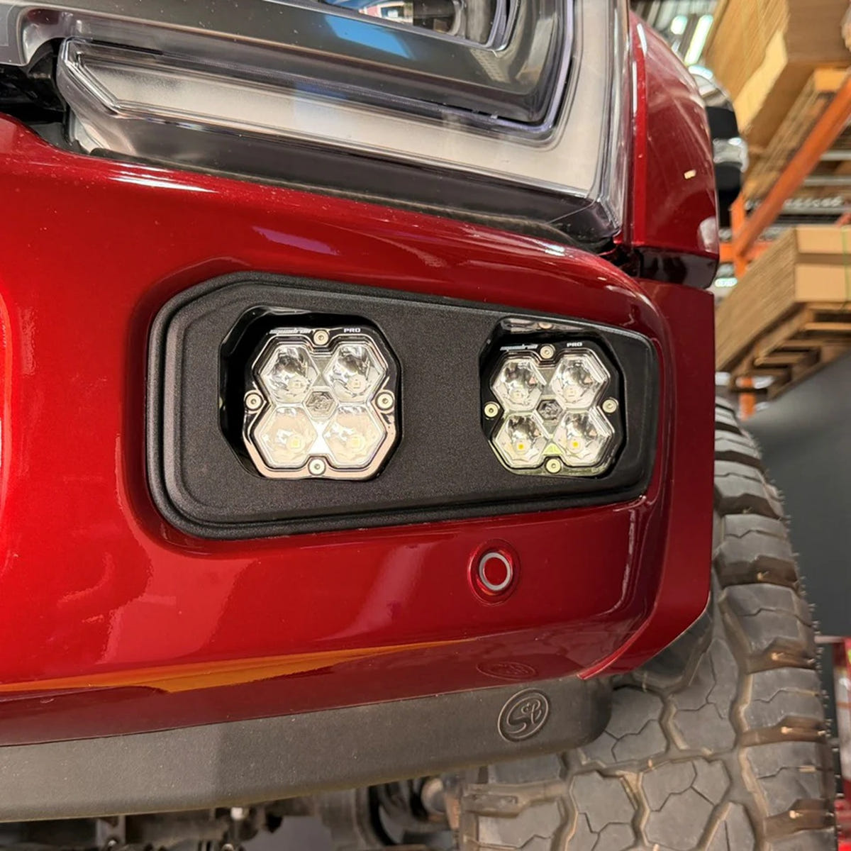 S&amp;B Dual Fog Light Kit 23-26 Ford F-250/F-350/F-450/F-550 Superduty