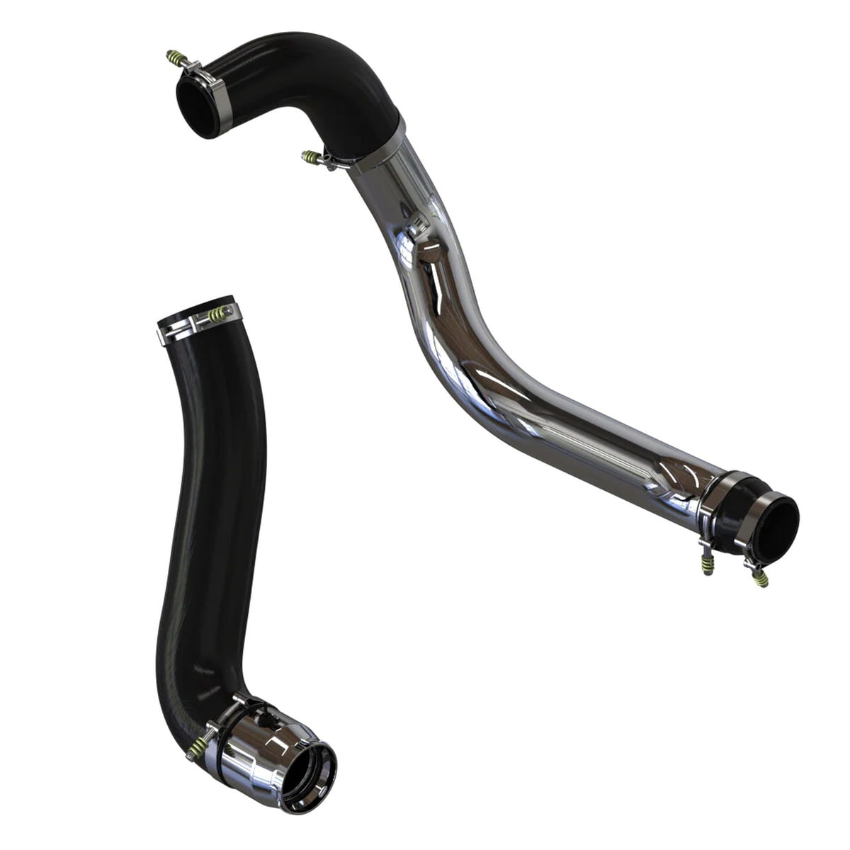 S&amp;B Cold and Hot Side Intercooler Pipe 17-19 GM 6.6L Duramax L5P