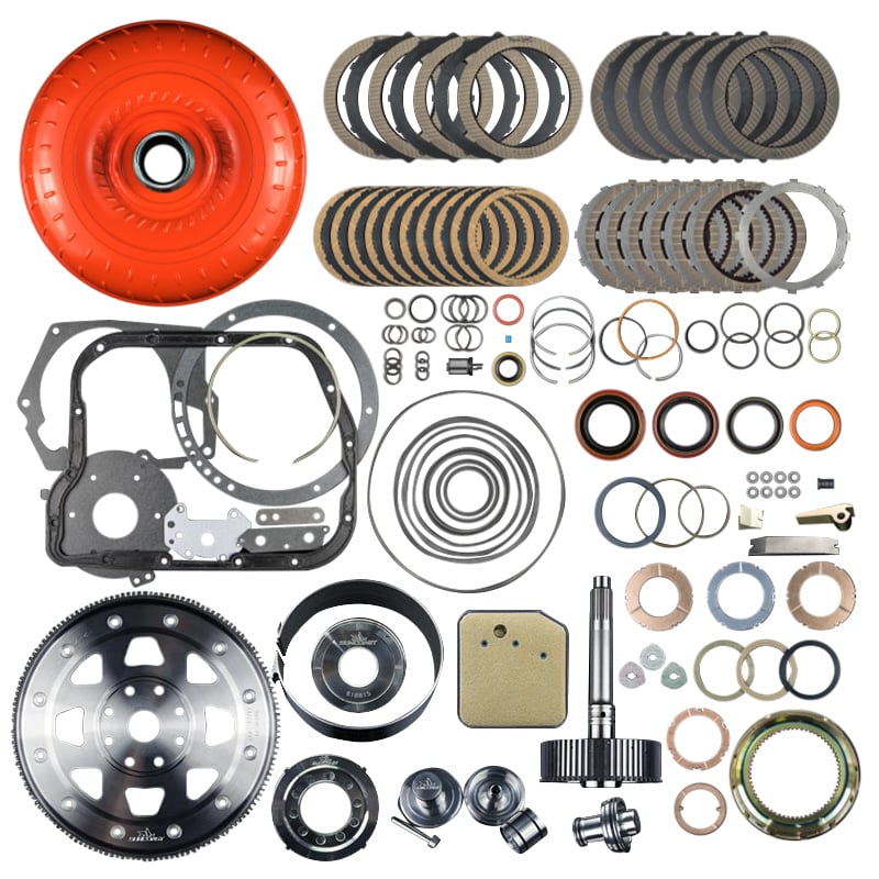 SunCoast Category 4 700HP 48RE Transmission Rebuild Kit w and Torque Converter &amp; Flex Plate for 03-07 Dodge