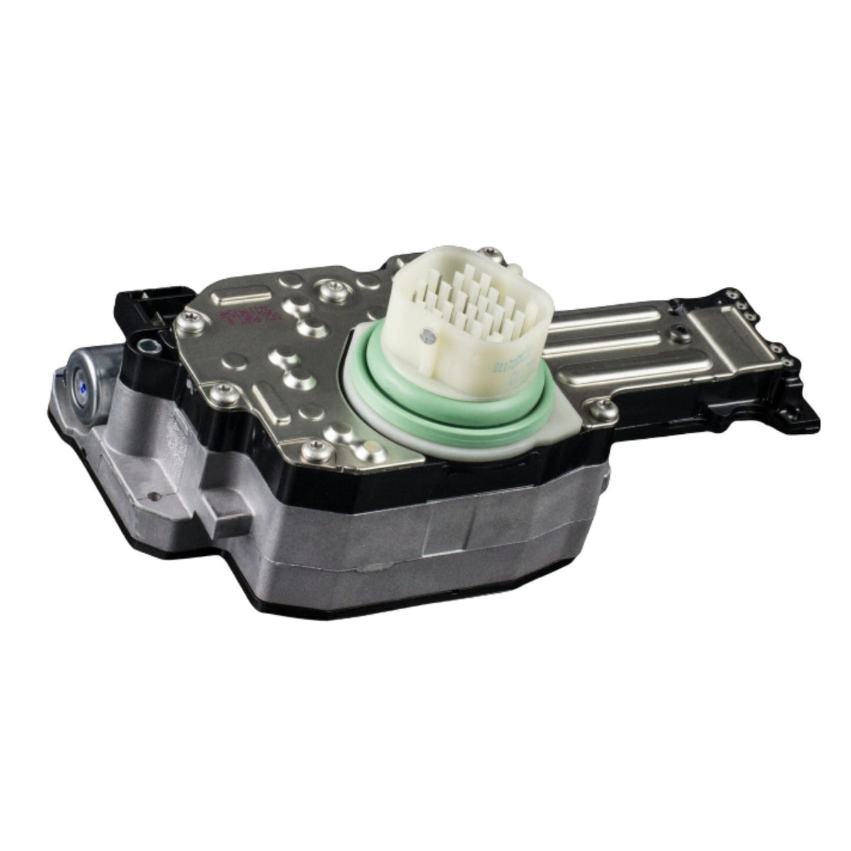Rear view of SunCoast 68RFE Guardian HD transmission with converter