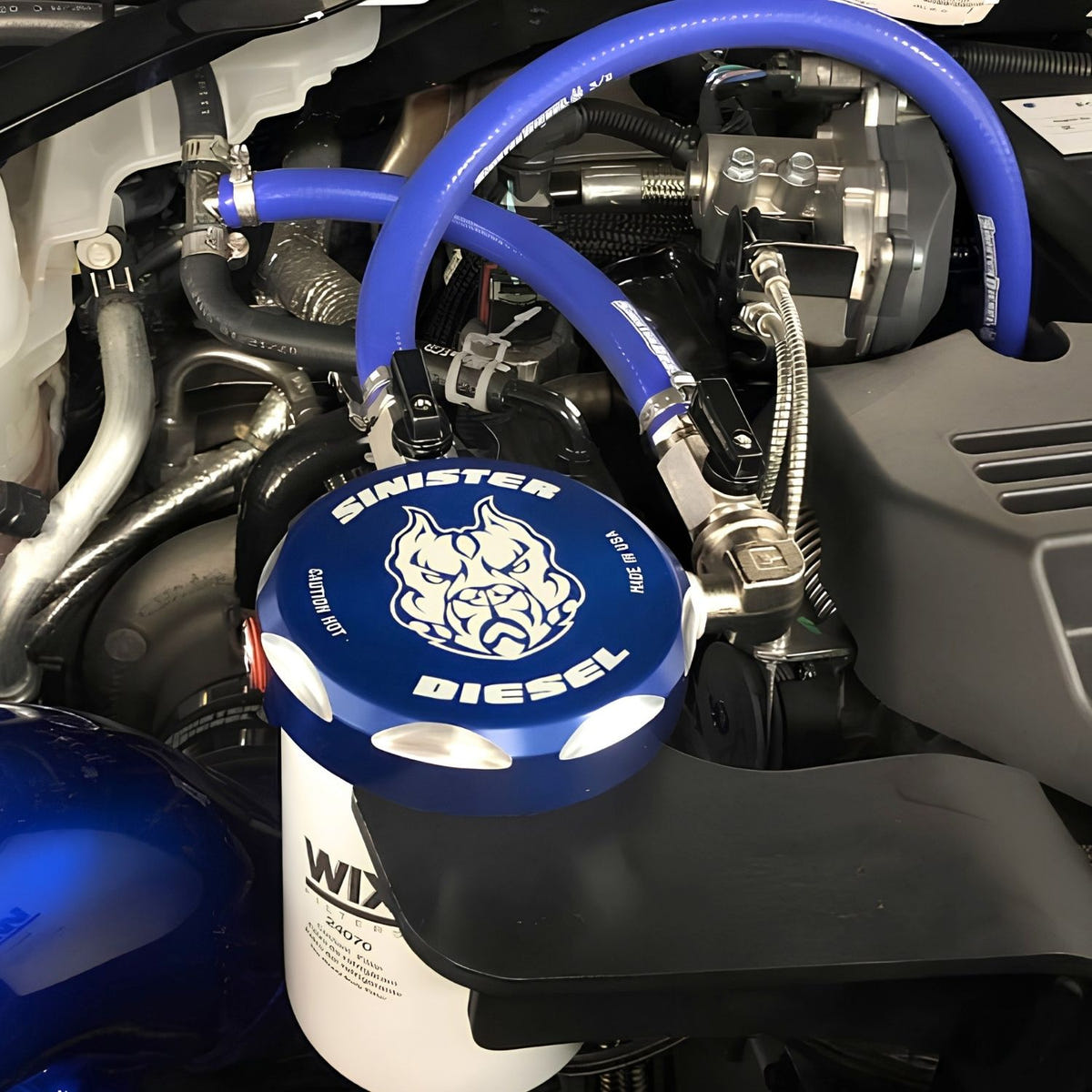 Sinister Diesel Coolant Filtration System for 19-20 Ram 6.7L Cummins
