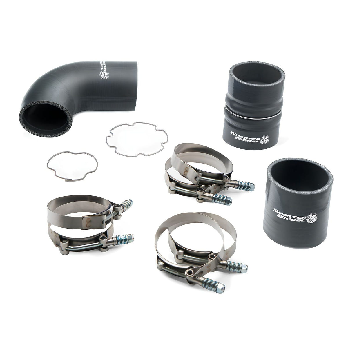 Sinister Diesel Intercooler Charge Pipe Kit 11 16 Ford 6.7L Powerstroke
