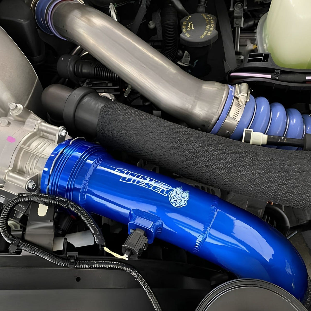 Sinister Diesel Intercooler Charge Pipe Kit 11 16 Ford 6.7L Powerstroke