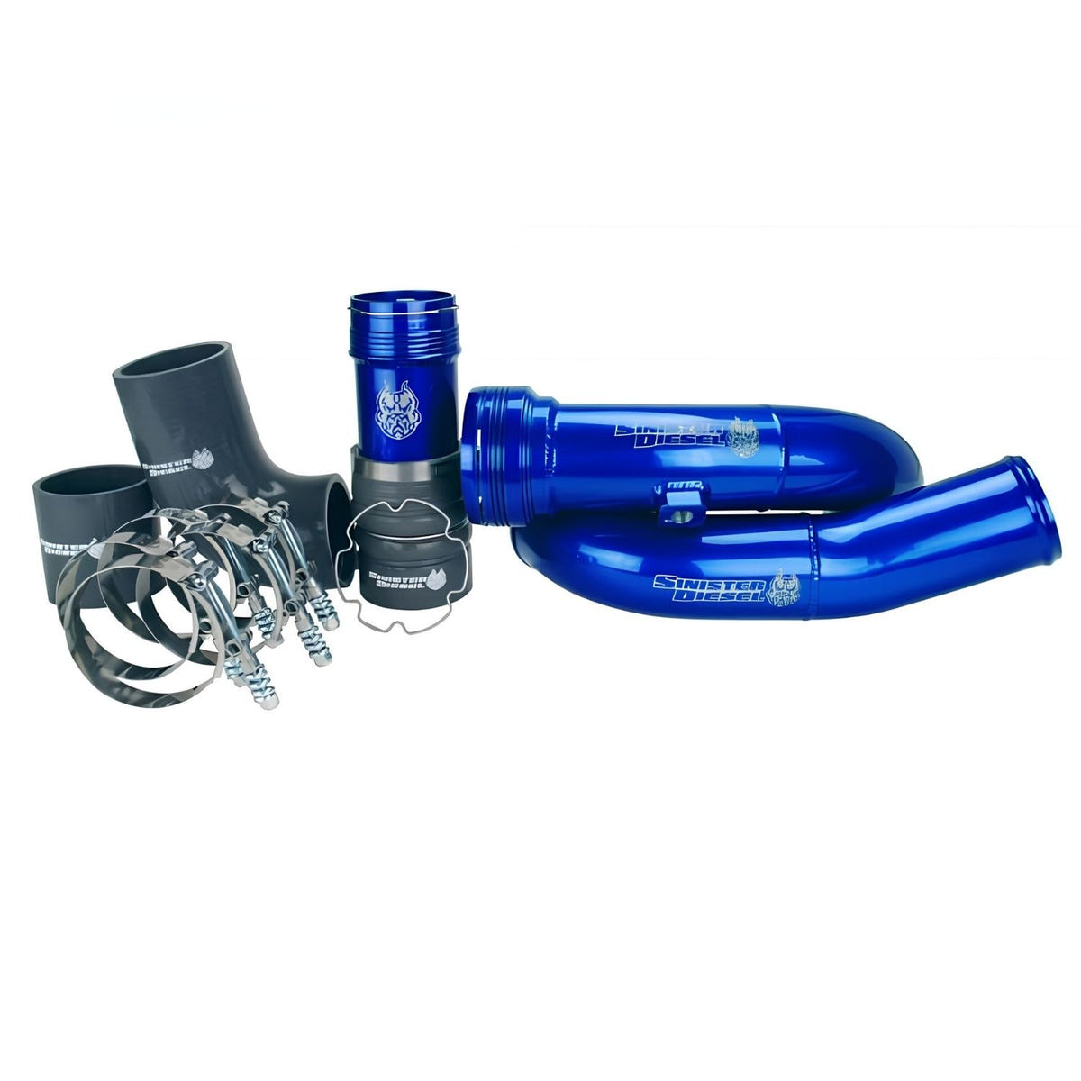 Sinister Diesel Intercooler Charge Pipe Kit 11 16 Ford 6.7L Powerstroke