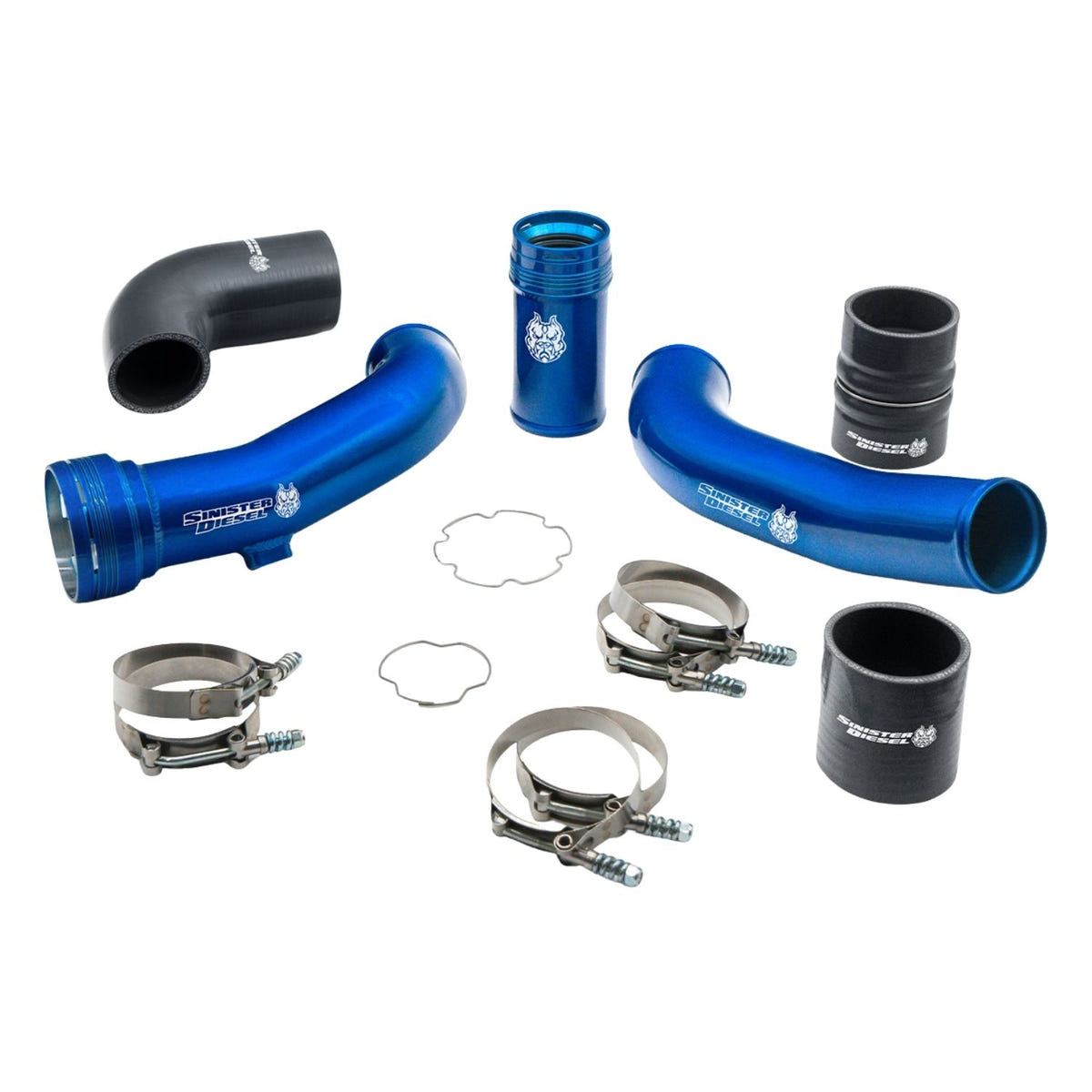 Sinister Diesel Intercooler Charge Pipe Kit 2017-2022 Ford 6.7L Powerstroke