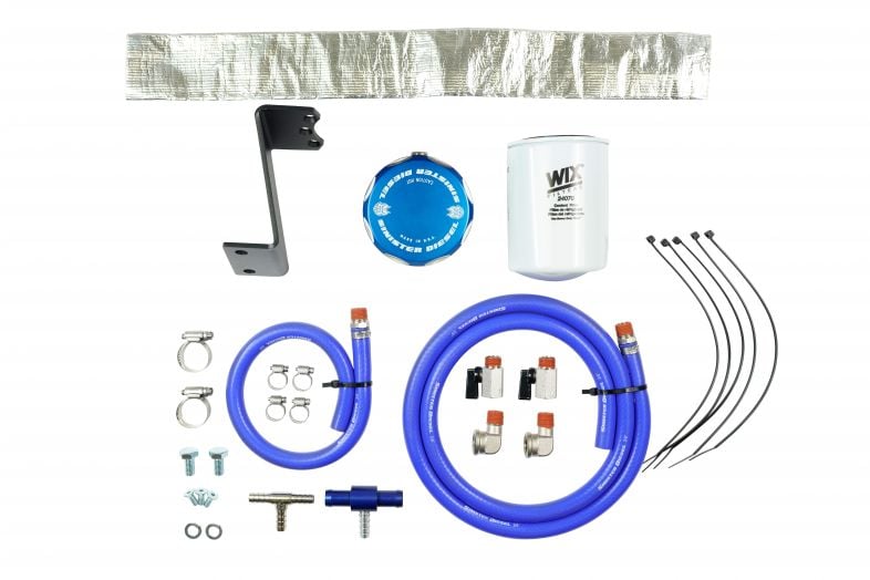 Sinister Diesel Coolant Filtration System With WIX Filter for 20-21 GM 6.6L Duramax L5P