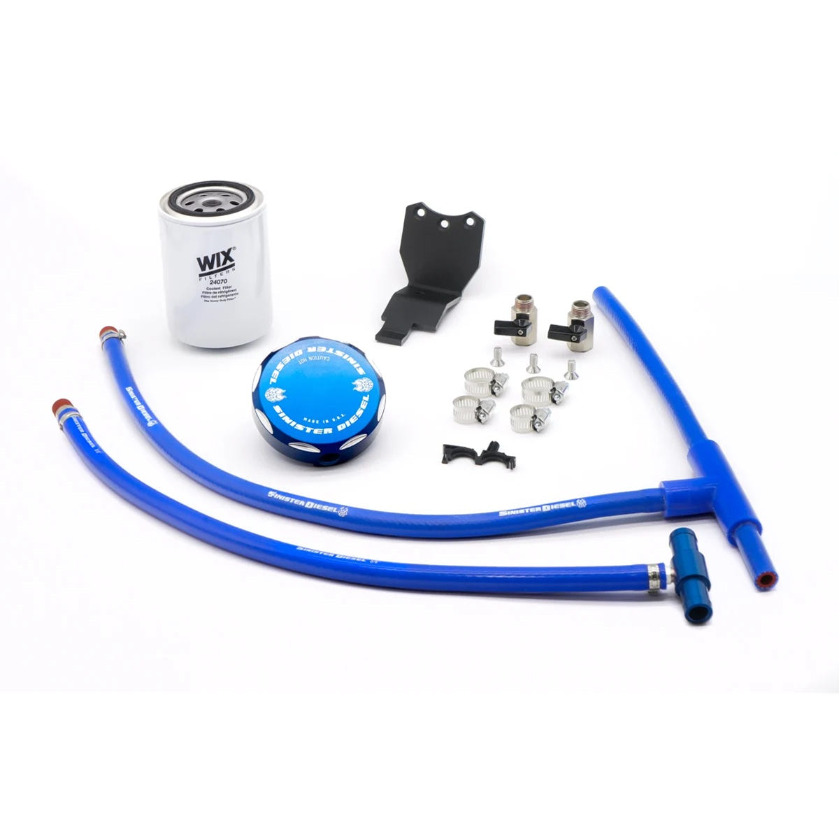 Sinister Diesel Coolant Filtration System with Wix Filter 03-07 6.0L Ford Powerstroke