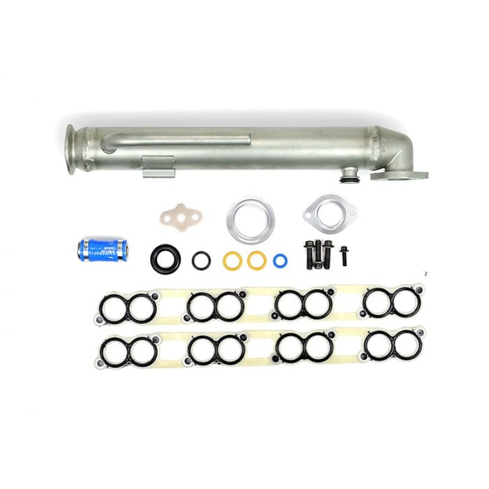 Sinister Diesel EGR Cooler w and Install Kit 03 Ford 6.0L Powerstroke