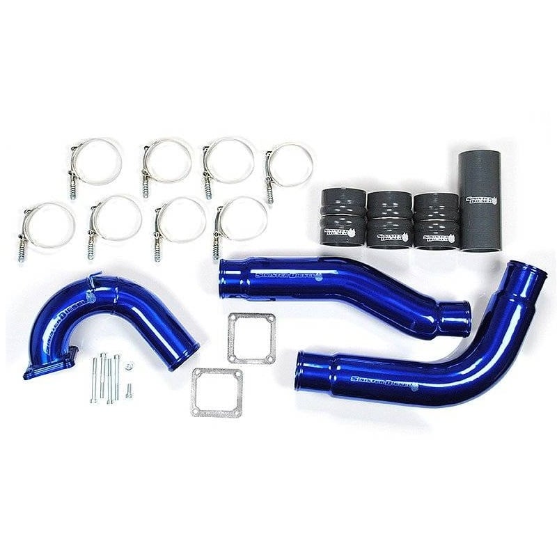 Sinister Diesel Intercooler Charge Pipe Kit With Intake Elbow for 03-07 Ram 5.9L Cummins