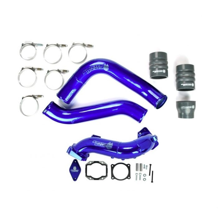 Sinister Diesel Intake Bridge &amp; Hot Side Charge Pipe Kit for 11-16 GM 6.6L Duramax LML