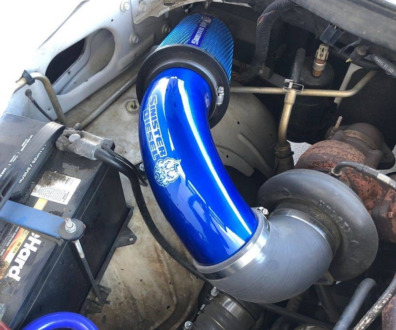 Sinister Diesel Cold Air Intake 94 02 Dodge Ram 5.9L Cummins