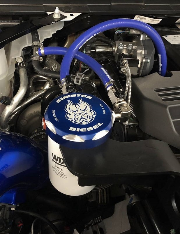Sinister Diesel Coolant Filtration System for 19-20 Ram 6.7L Cummins