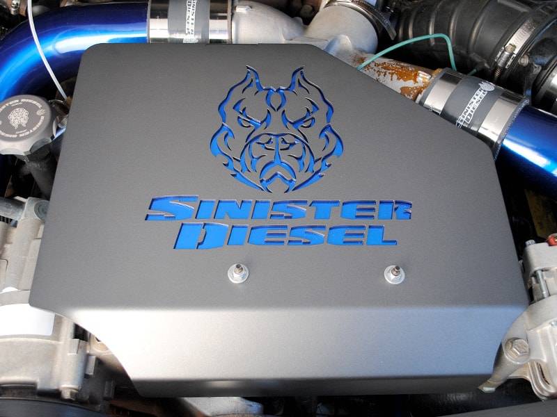 Sinister Diesel Engine Cover for 99-03 Ford 7.3L Powerstroke