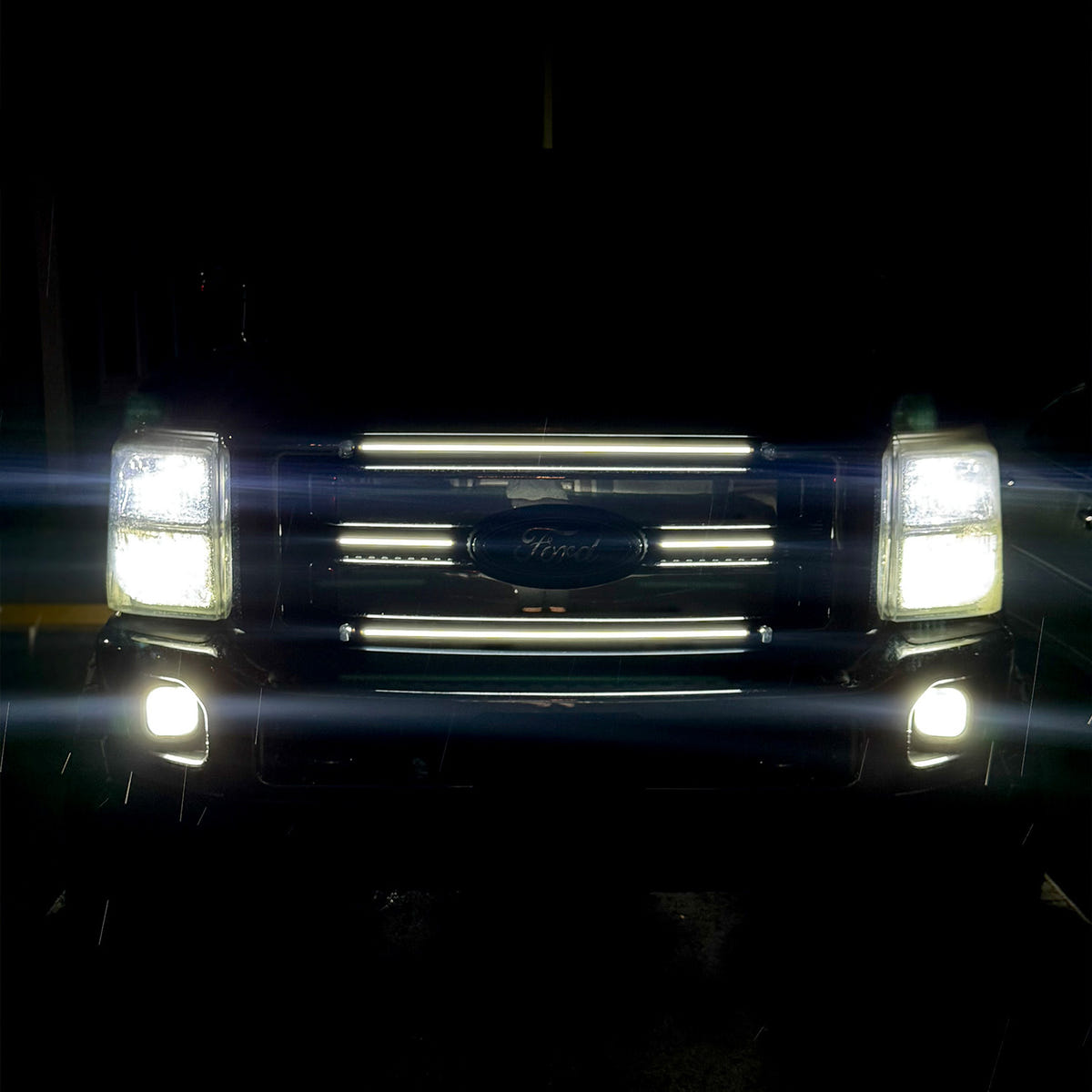 Sick Diesel Center Grille Lights 11-16 Ford F250/F350