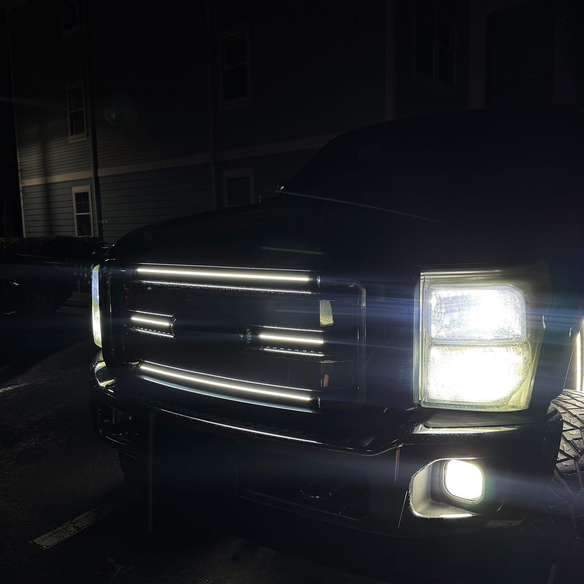 Sick Diesel Center Grille Lights 11-16 Ford F250/F350