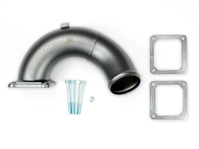 Sinister Diesel Gray Intake Elbow for 03-07 Dodge 5.9L Cummins
