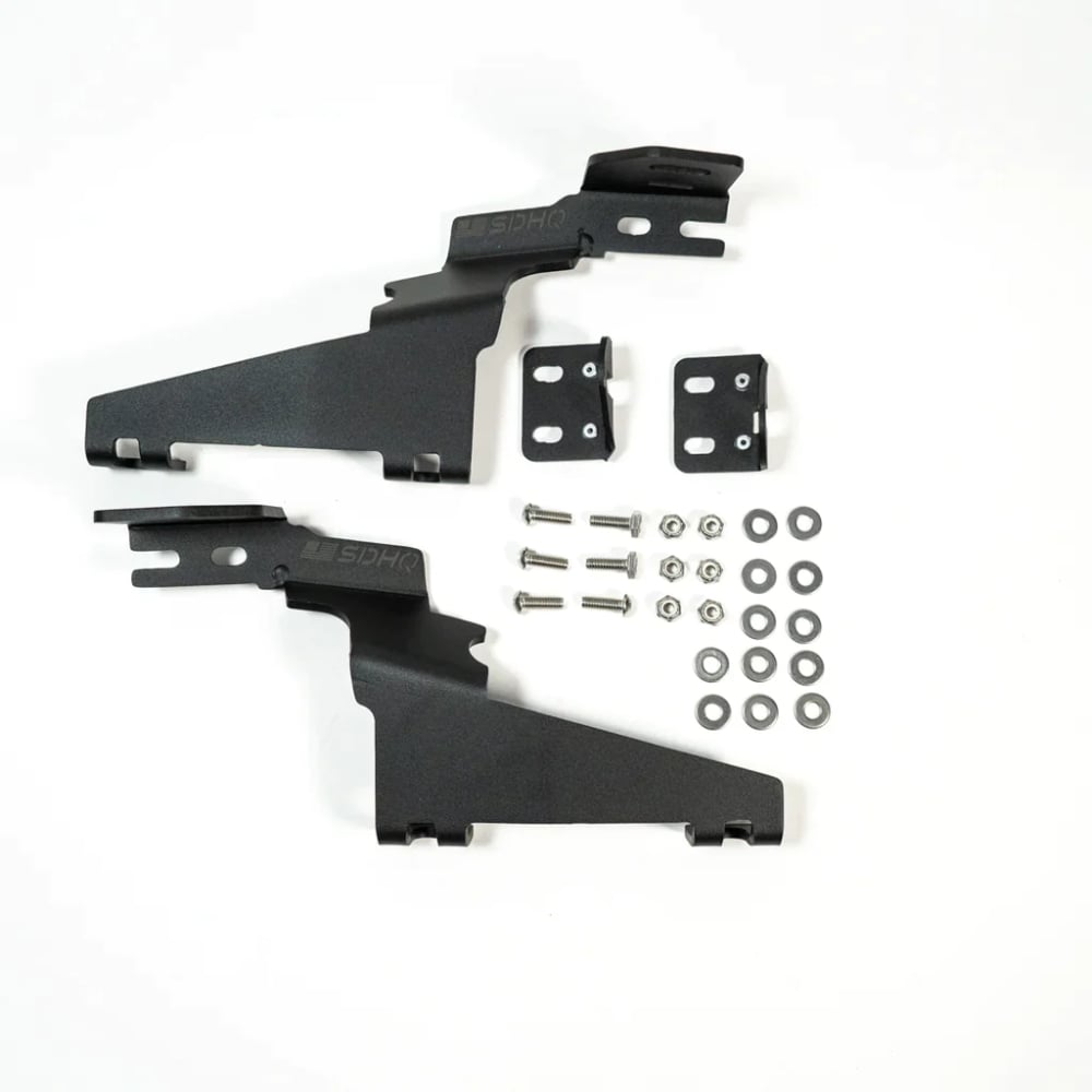 SDHQ Built A-Pillar Light Mounts for 23-26 Ford SuperDuty