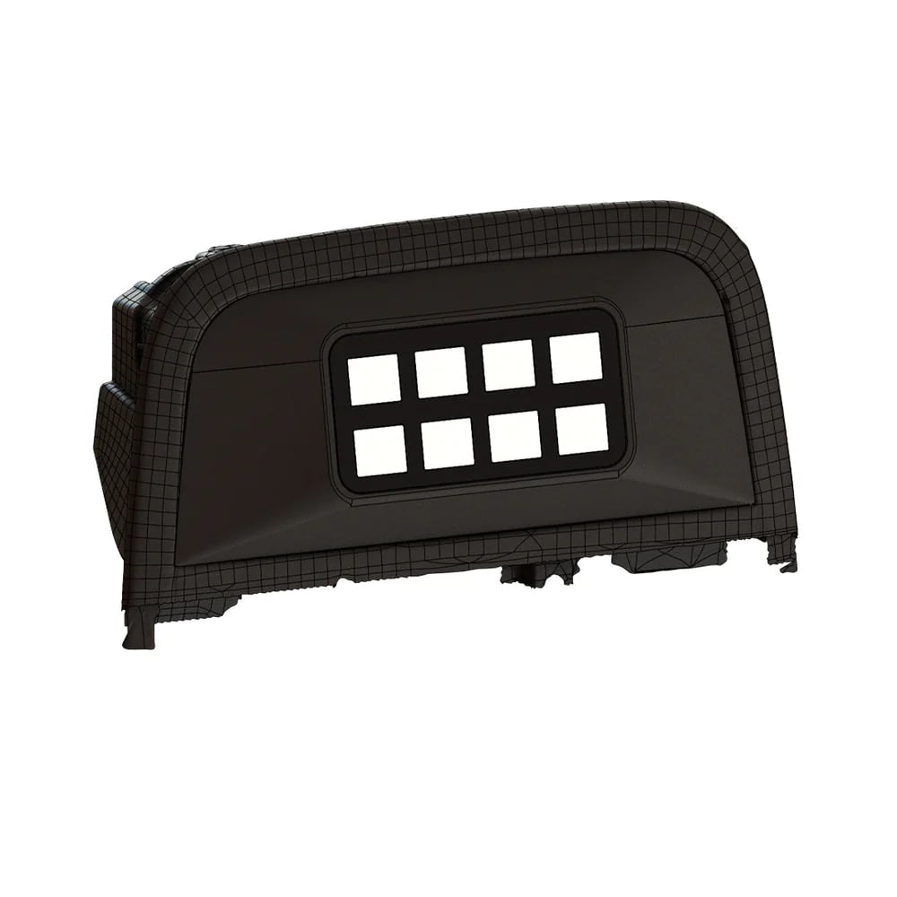 SDHQ Built SP-9100 Sunglass Keypad Mount Conversion for 23-25 Ford F-250 and F-350