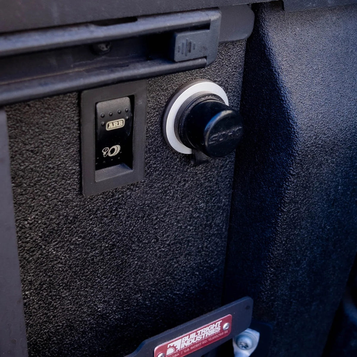 SDHQ Recessed Air Chuck Billet Bulkhead
