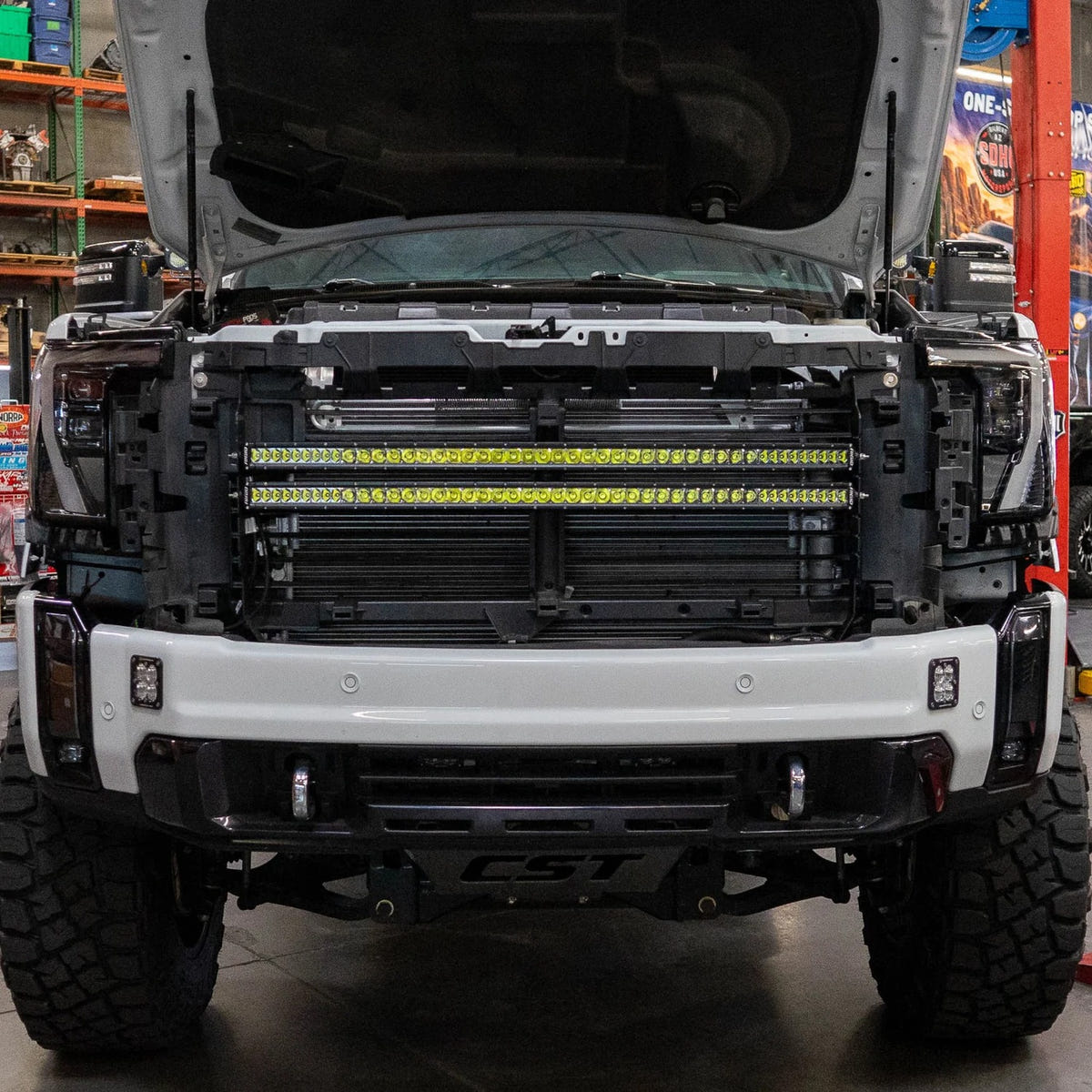 SDHQ Behind The Grille 40" Light Bar Mount 24-26 GM 2500HD/3500HD L5P