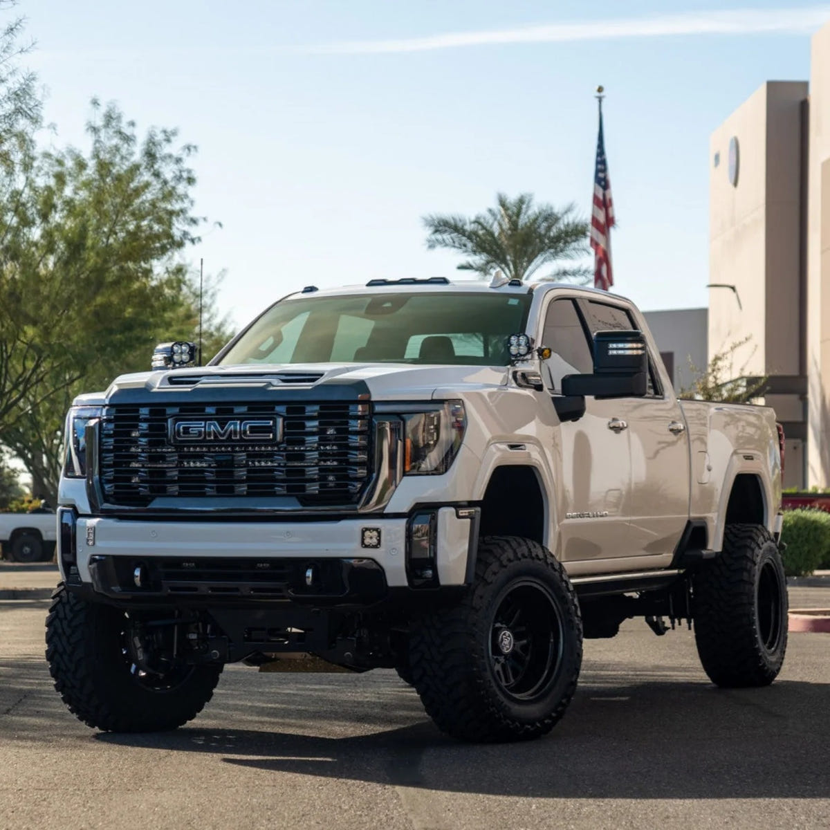 SDHQ Behind The Grille 40" Light Bar Mount 24-26 GMC 2500HD/3500HD L5P