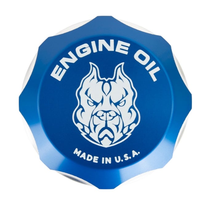 Sinister Diesel Oil Fill Cap for 17-23 GM 6.6L Duramax for 11-23 Ford 6.7L Powerstroke