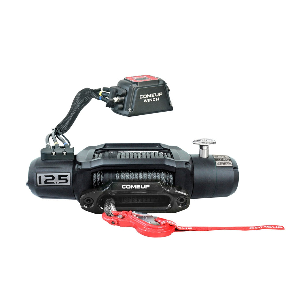 ComeUp 291285 SOLO 12.5rs 12,500 Lbs. Winch with Synthetic Rope