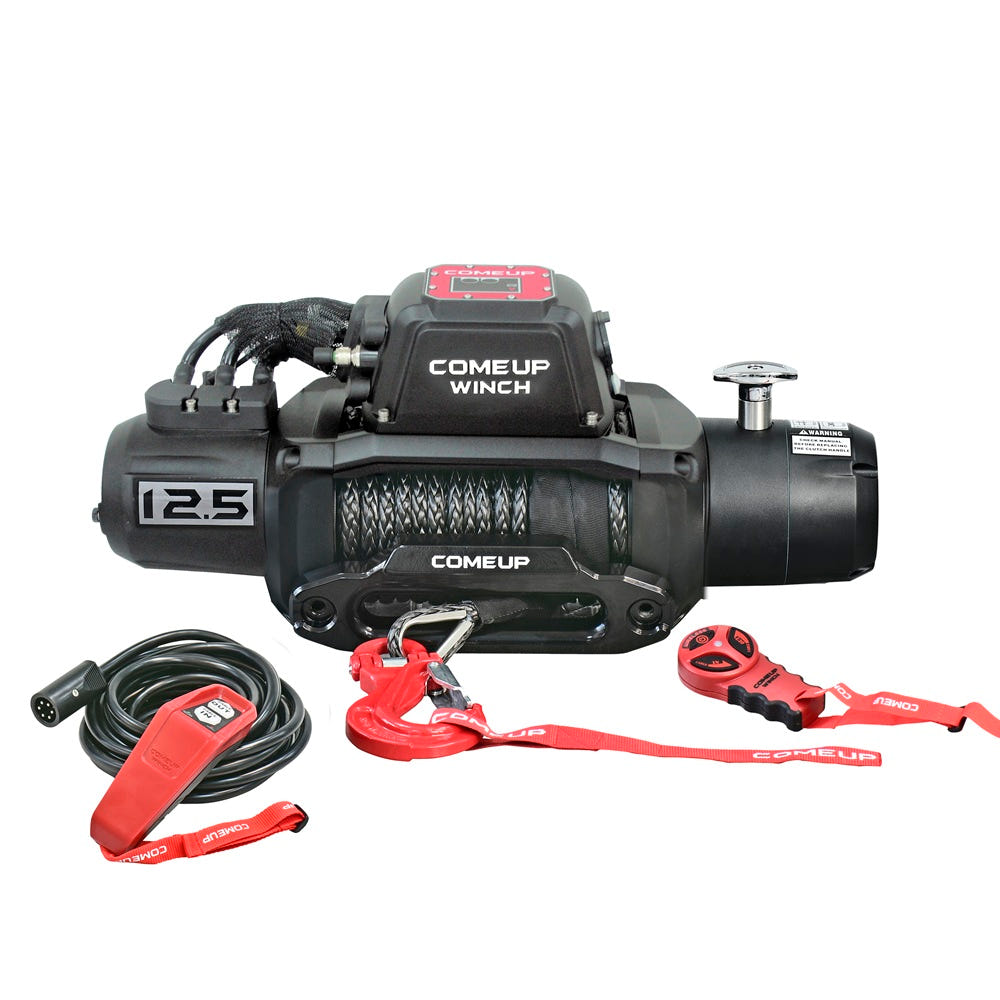 ComeUp 291285 SOLO 12.5rs 12,500 Lbs. Winch with Synthetic Rope