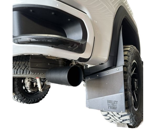 Mel's Manufacturing 70 Degree Black Powder Coated Exhaust Tip for 07.5-22 GM 6.6L Duramax L5P